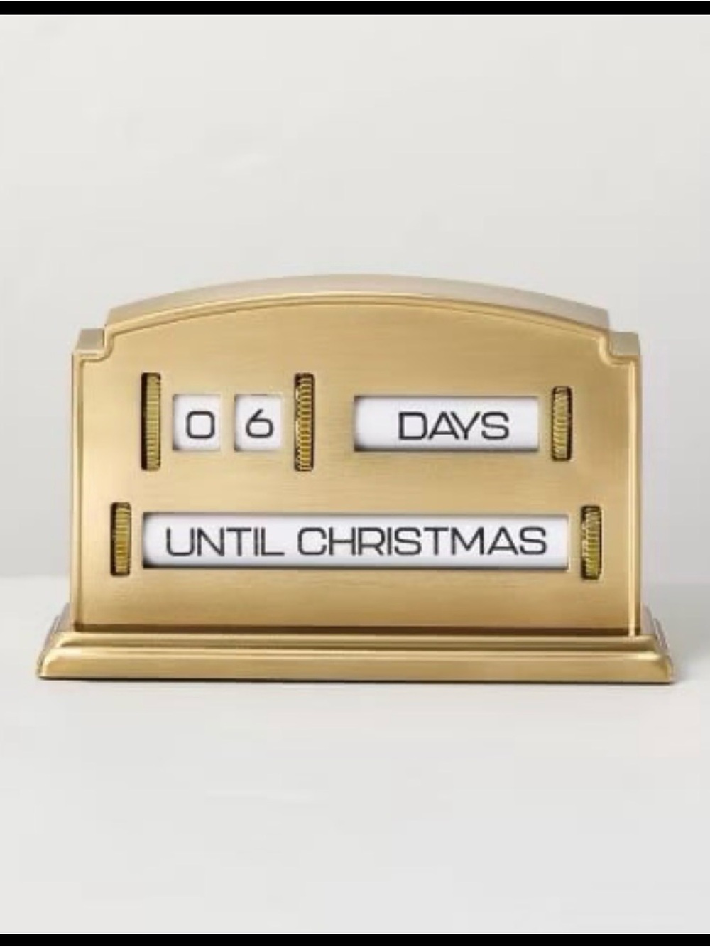 Heart & Hand With Magnolia Brass Advent Christmas Calendar